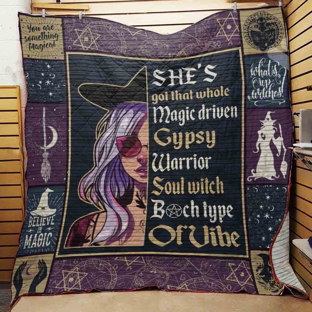 Witch Quilt Blanket DHC13121637VT