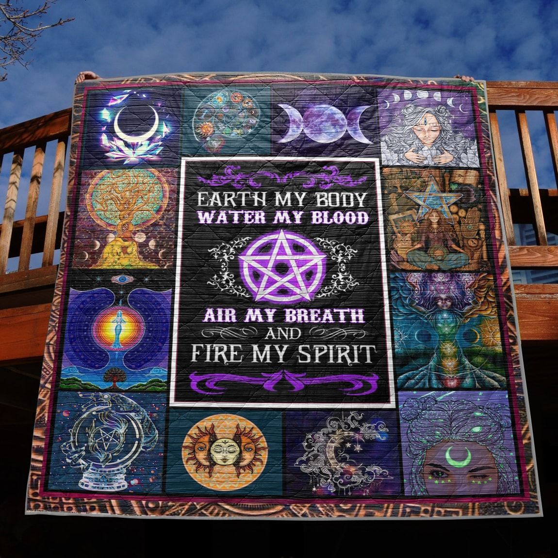 Witch Quilt Blanket DHC13121876VT