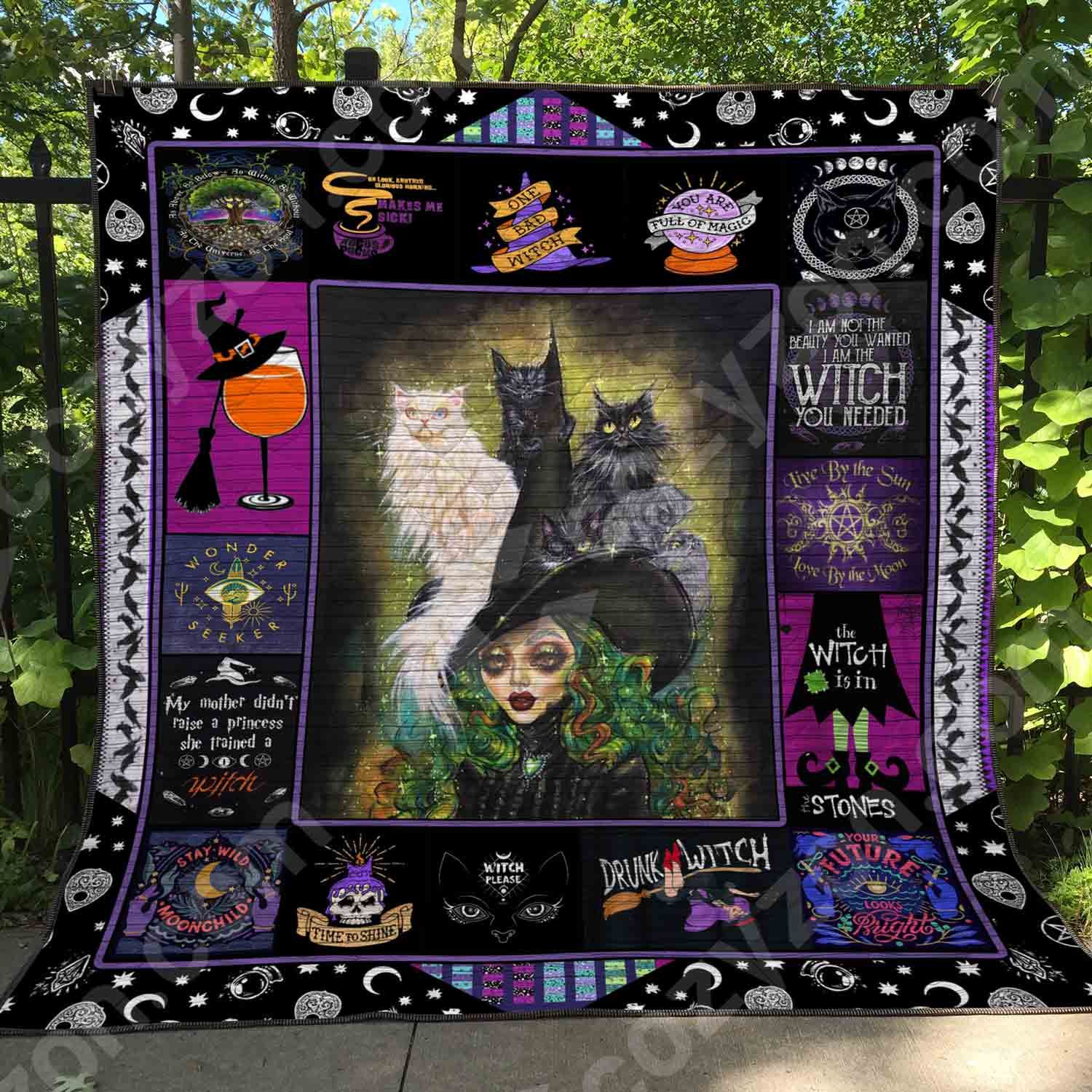 Witch Quilt Blanket DHC13122873VT