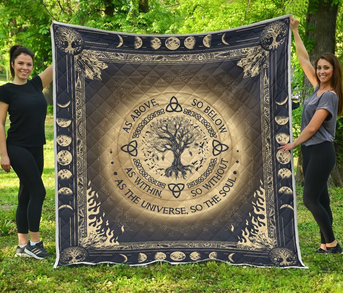 Witch Quilt Blanket DHC13124133VT