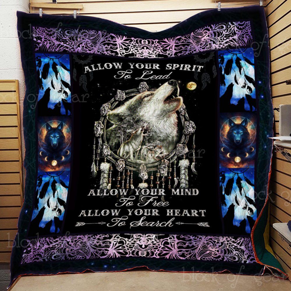 Wolf And Dreamcatcher Quilt Th529 Dhc11123241Dd