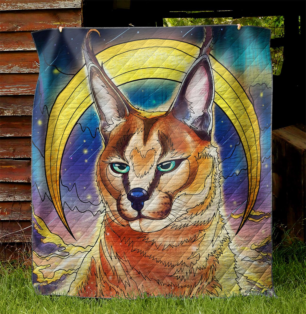 Wolf And Moon NI0202058YD Quilt Blanket