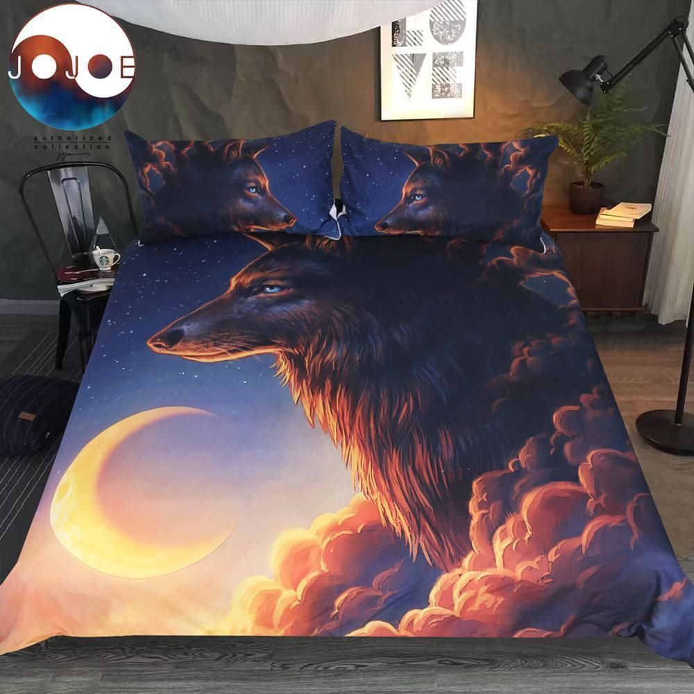 Wolf Art Bedding Set