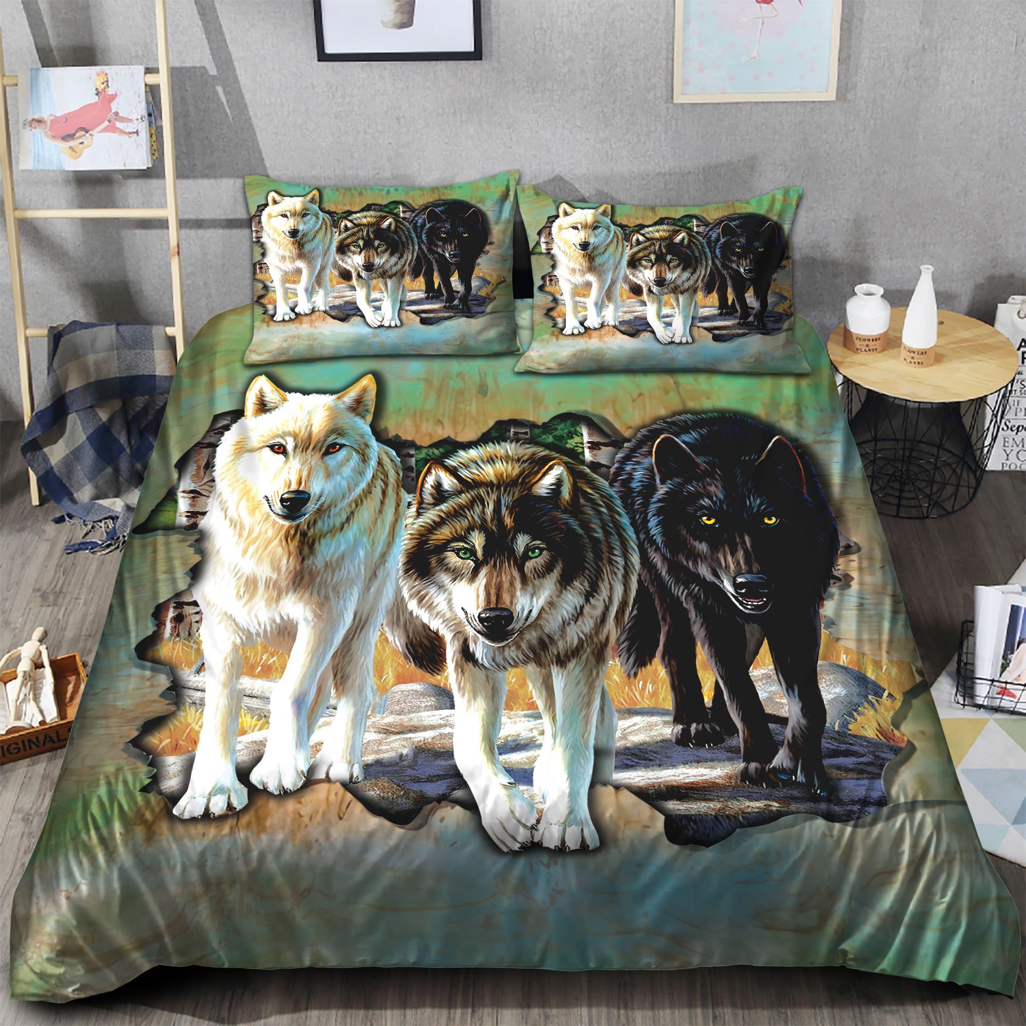 Wolf Bedding Set