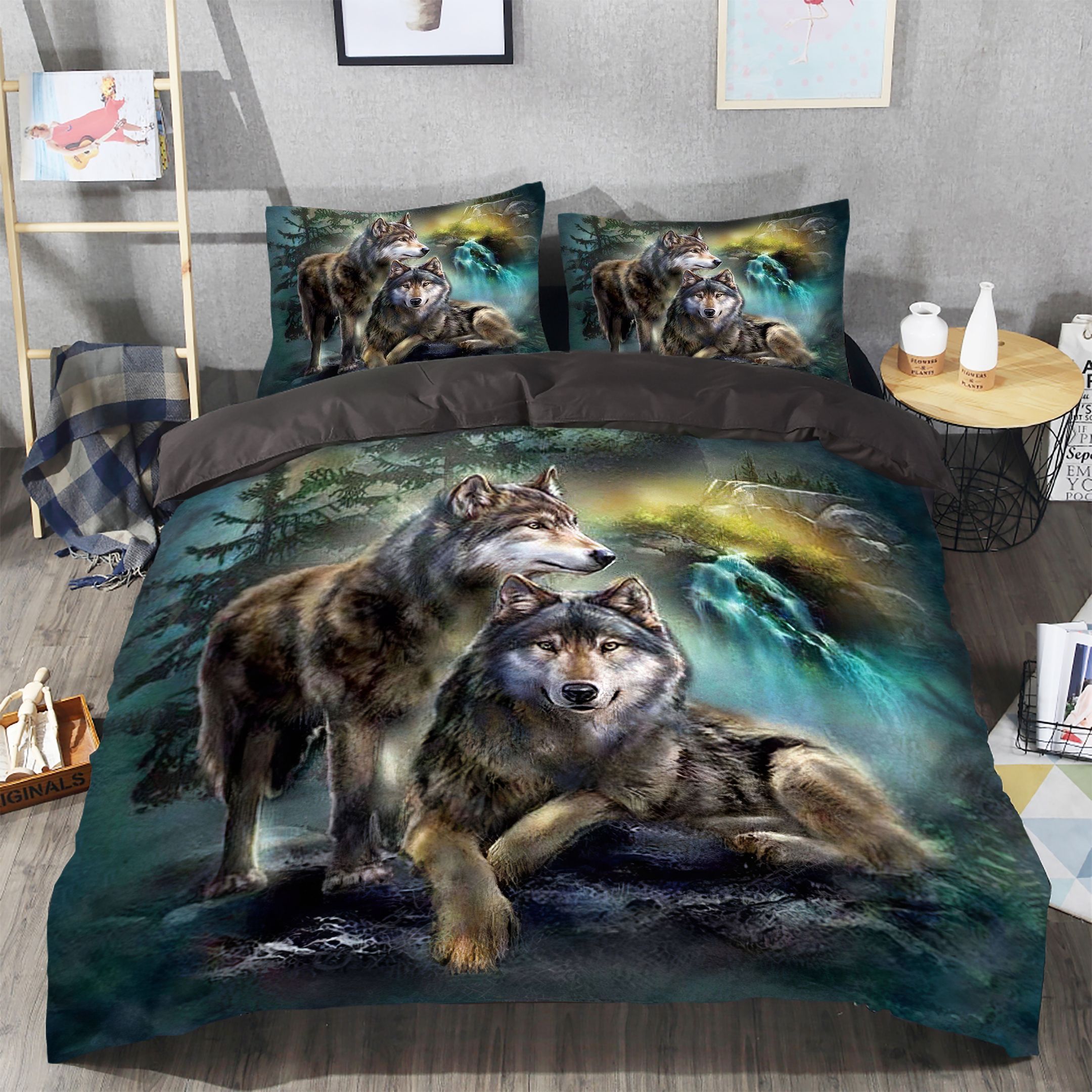 Wolf Bedding Set