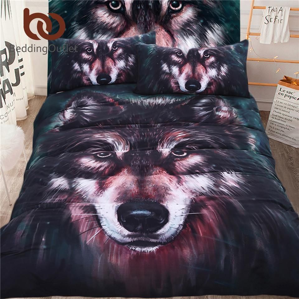 Wolf Bedding Set