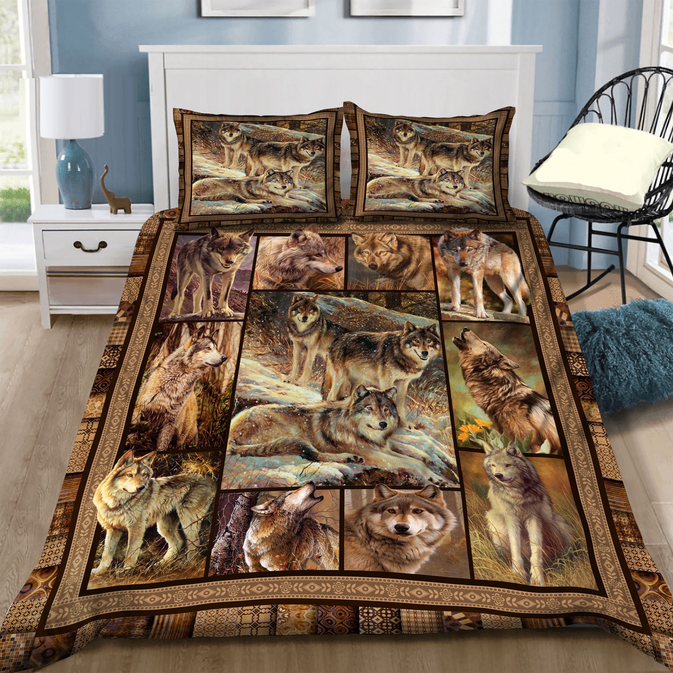 Wolf Bedding Set
