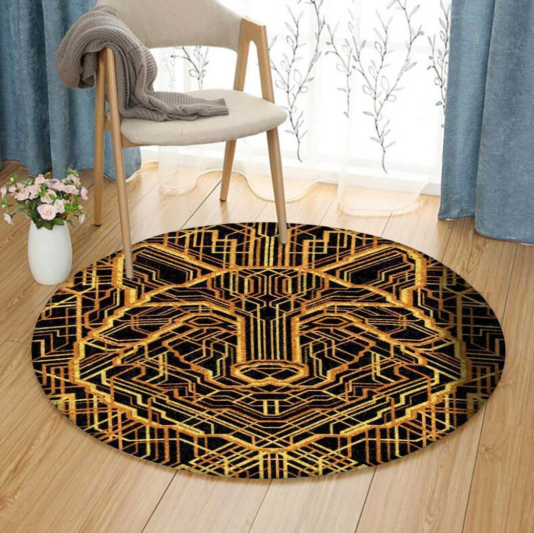 Wolf Round Carpet