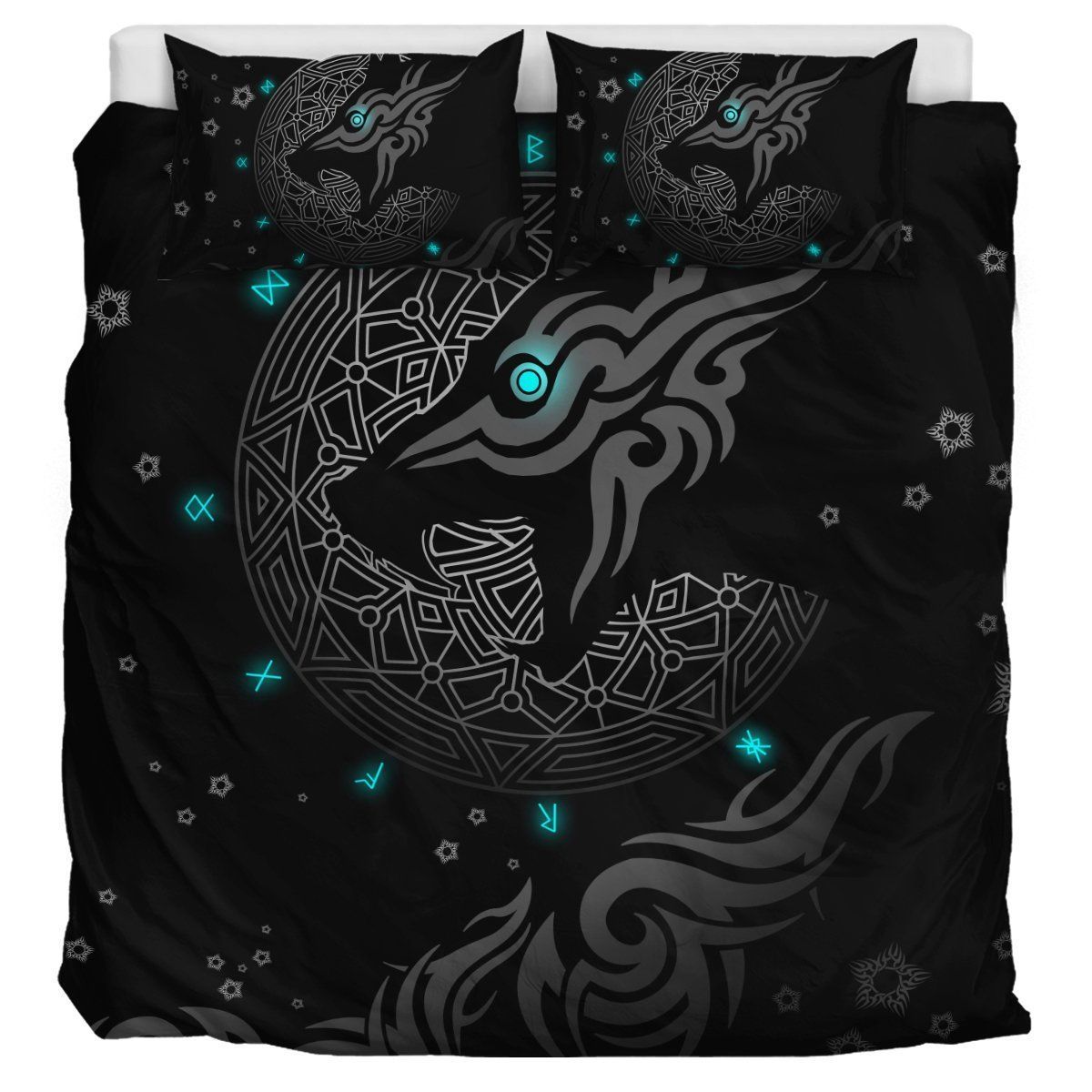 Wolf Celtic Bedding Set