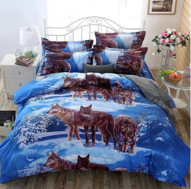 Wolf Bedding Set