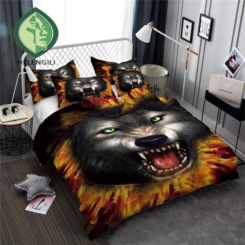 Wolf Bedding Set
