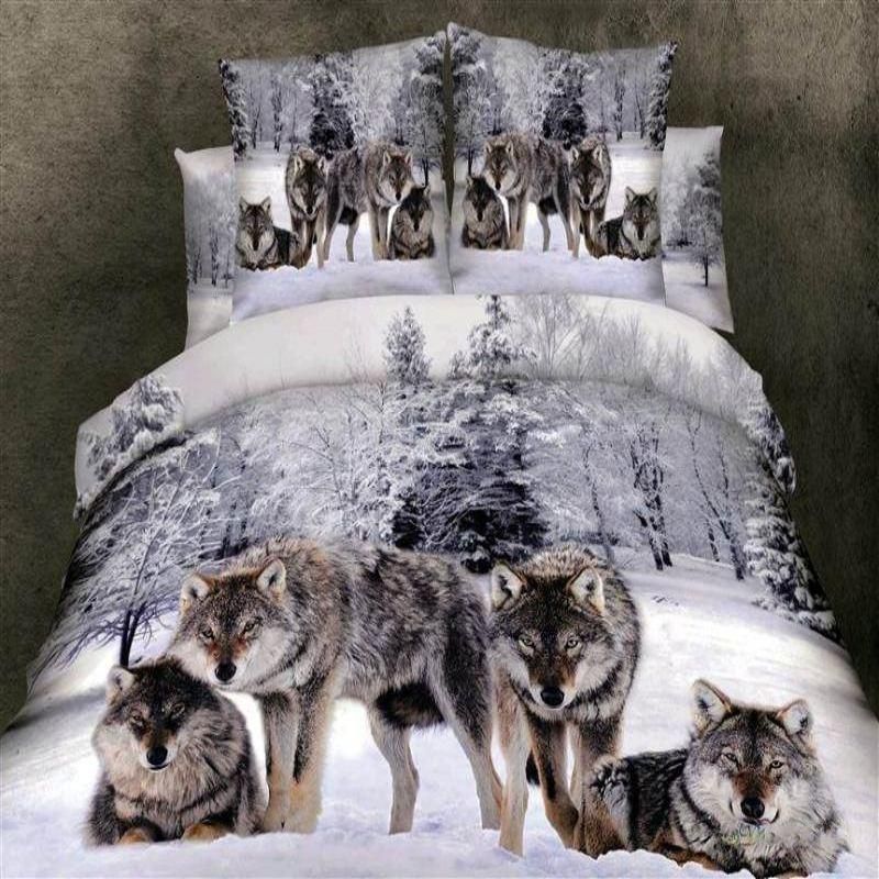 Wolf Bedding Set