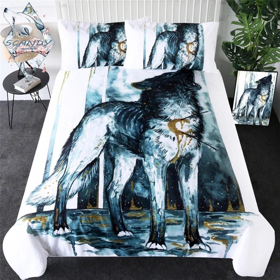 Wolf Bedding Set