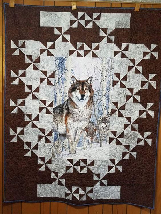 Wolf CLA1410615Q Quilt Blanket