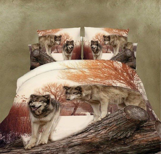 Wolf Bedding Set