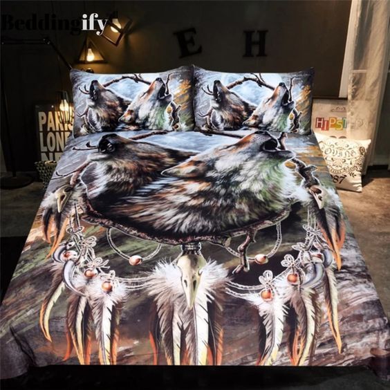 Wolf Bedding Set