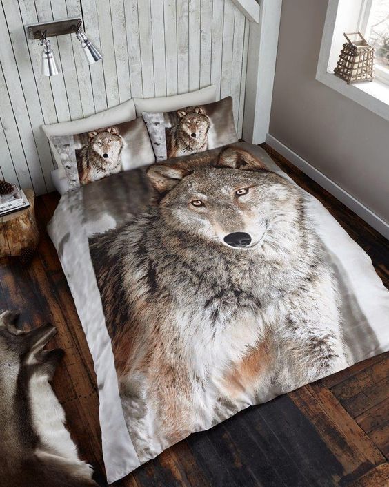 Wolf Bedding Set