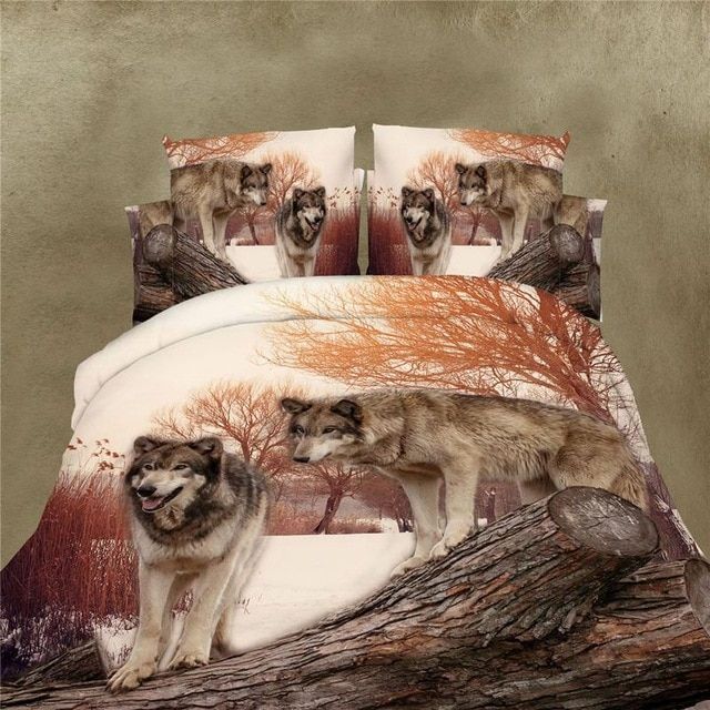 Wolf Bedding Set