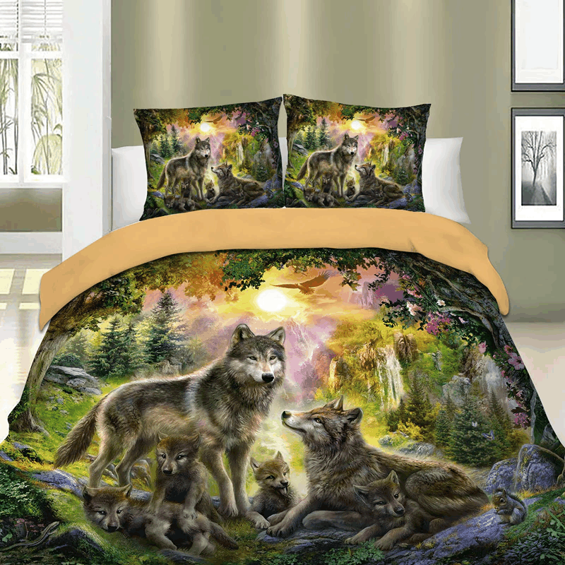 Wolf Bedding Set