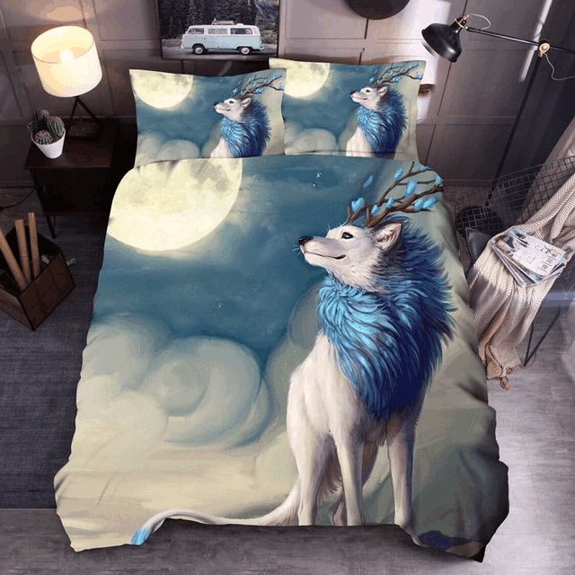 Wolf Bedding Set