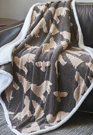 Wolf Sherpa Blanket
