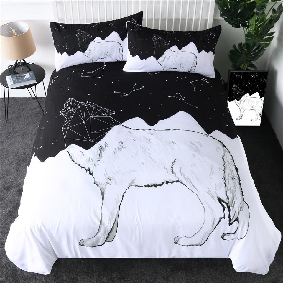 Wolf Constellation Bedding Set