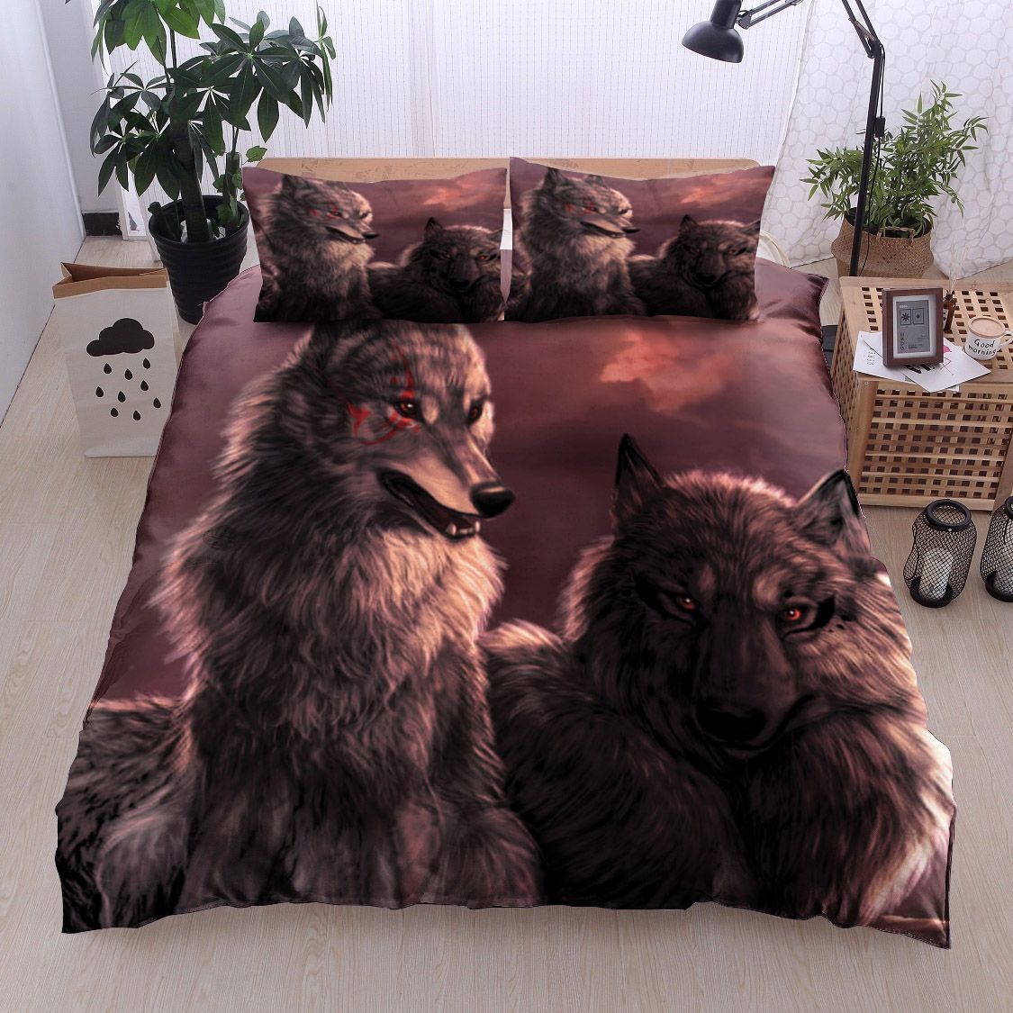Wolf Bedding Set