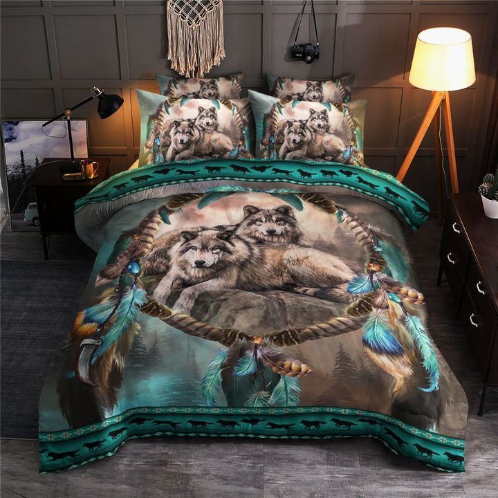 Wolf Dream Catcher Bedding Set