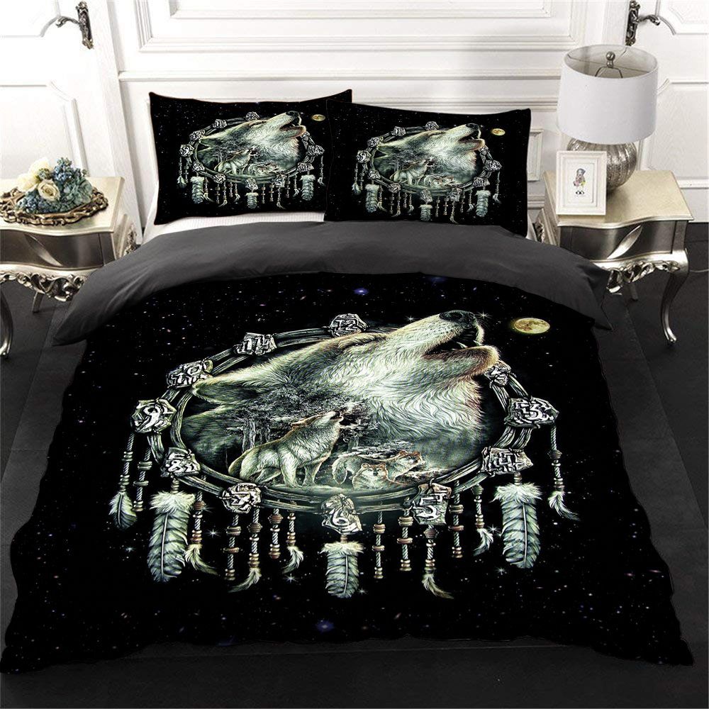 Wolf Dreamcatcher Bedding Set