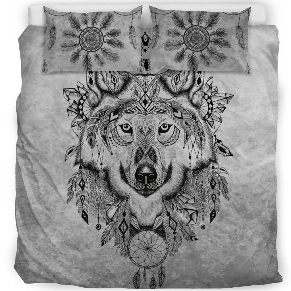 Wolf Dreamcatcher Bedding Set