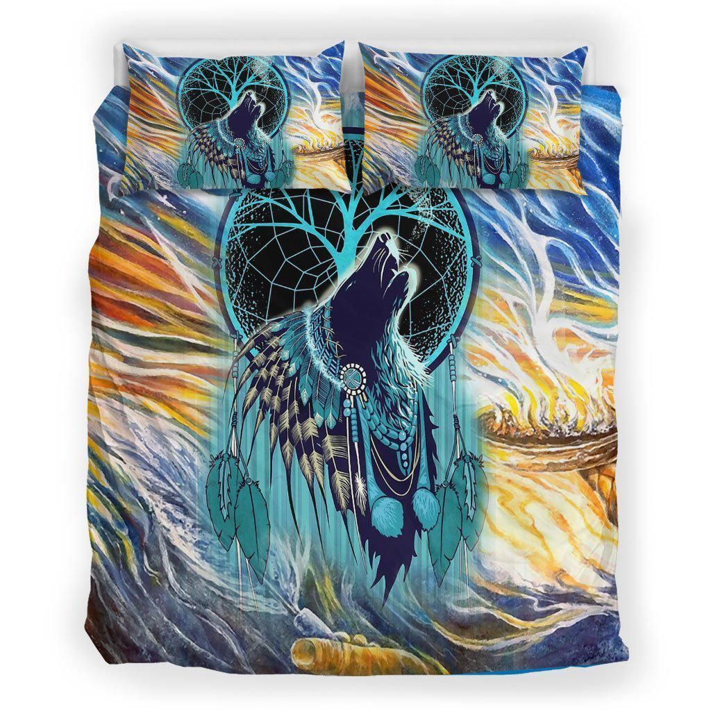 Wolf Dreamcatcher Bedding Set