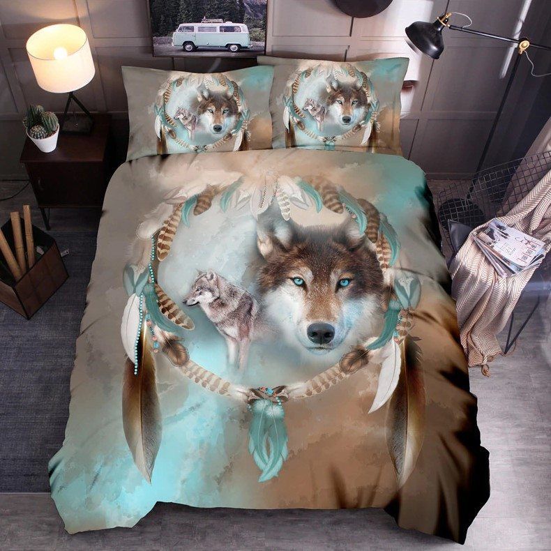 Wolf Dreamcatcher Bedding Set