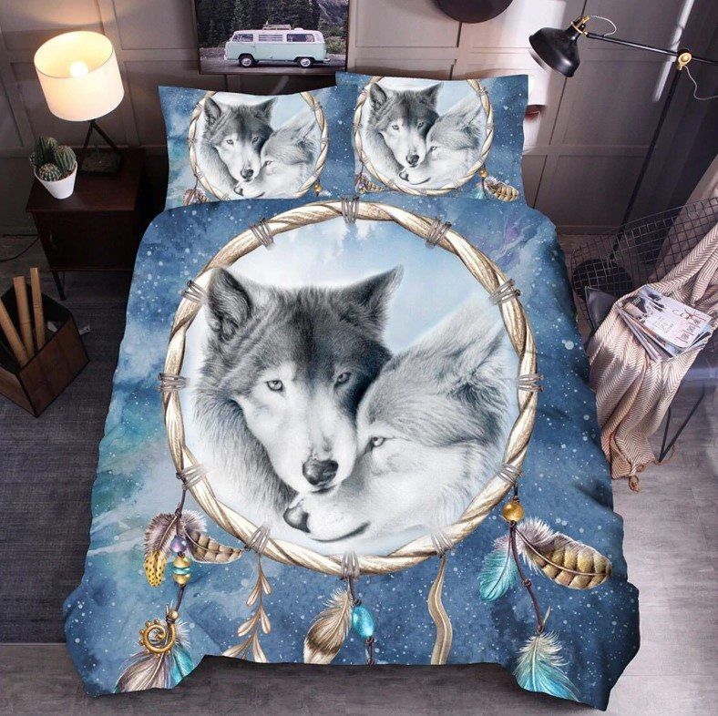 Wolf Dreamcatcher Bedding Set