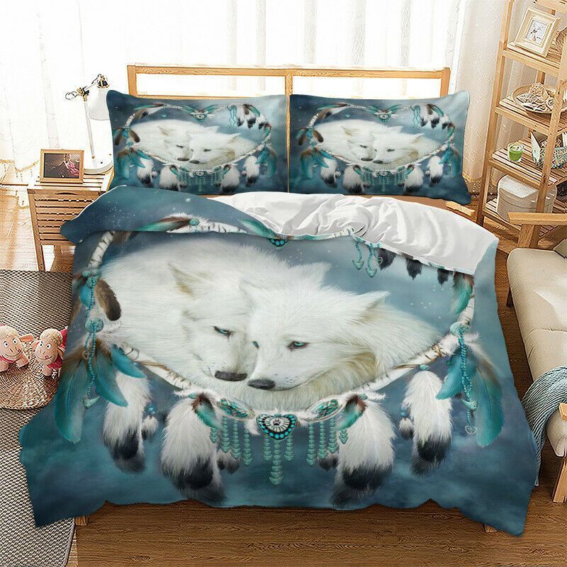 Wolf Dreamcatcher Bedding Set