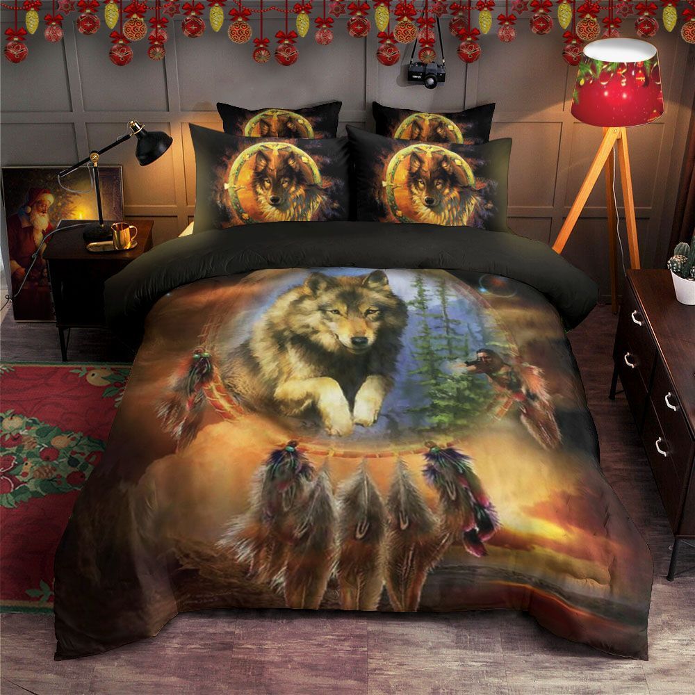 Wolf Dreamcatcher Bedding Set
