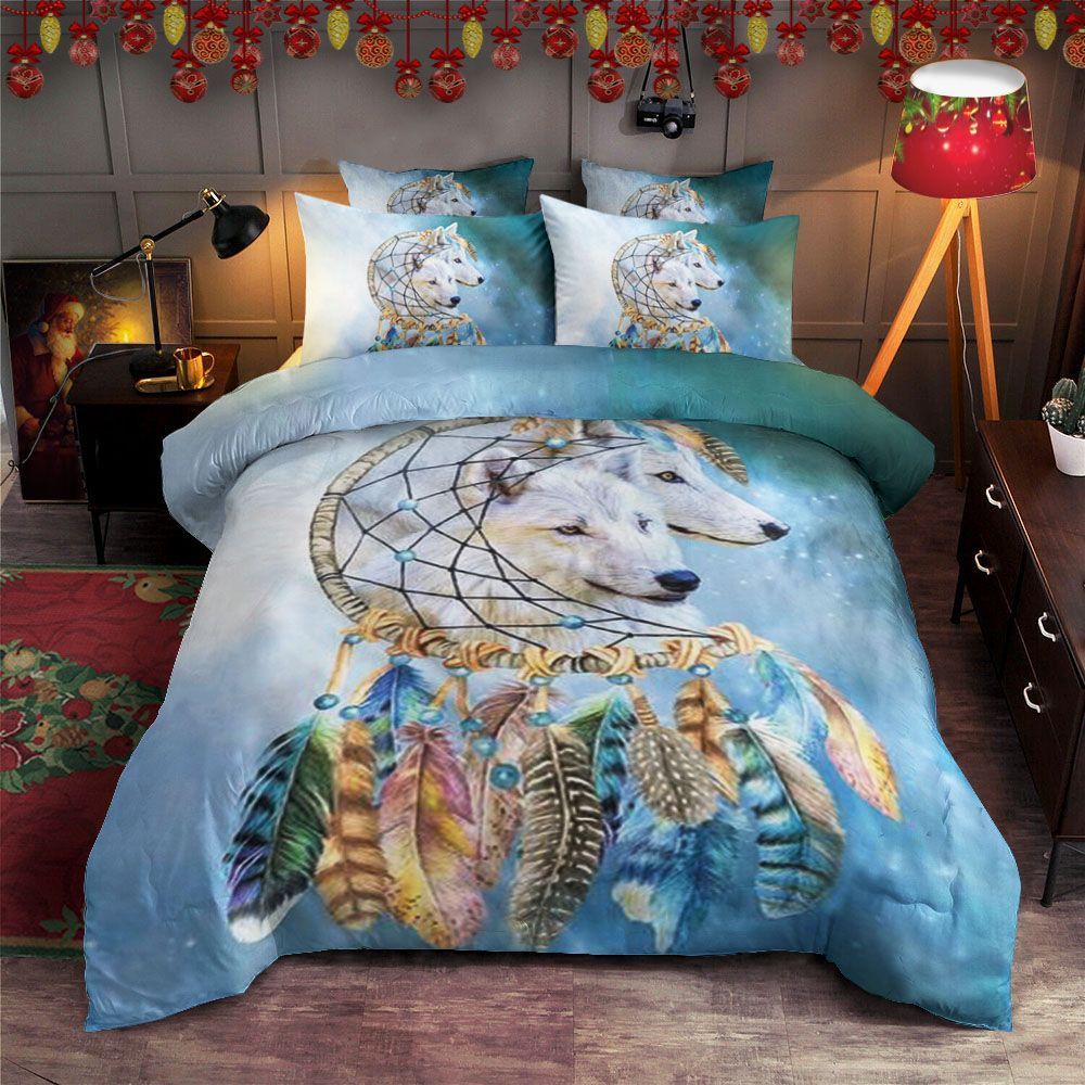 Wolf Dreamcatcher Bedding Set