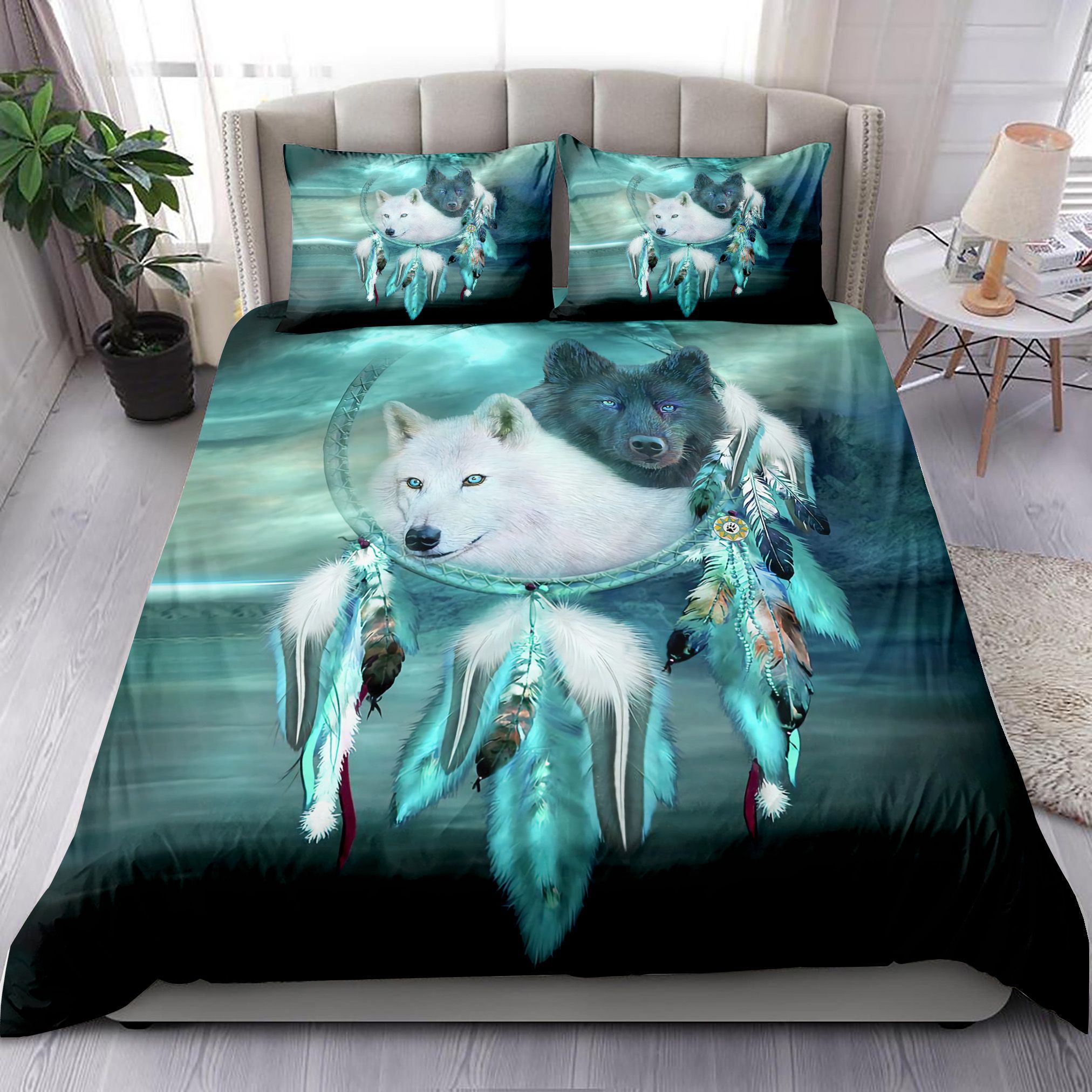 Wolf Dreamcatcher Bedding Set