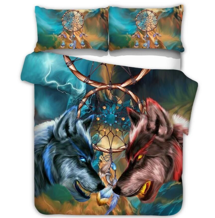 Wolf Dreamcatchers Bedding Set
