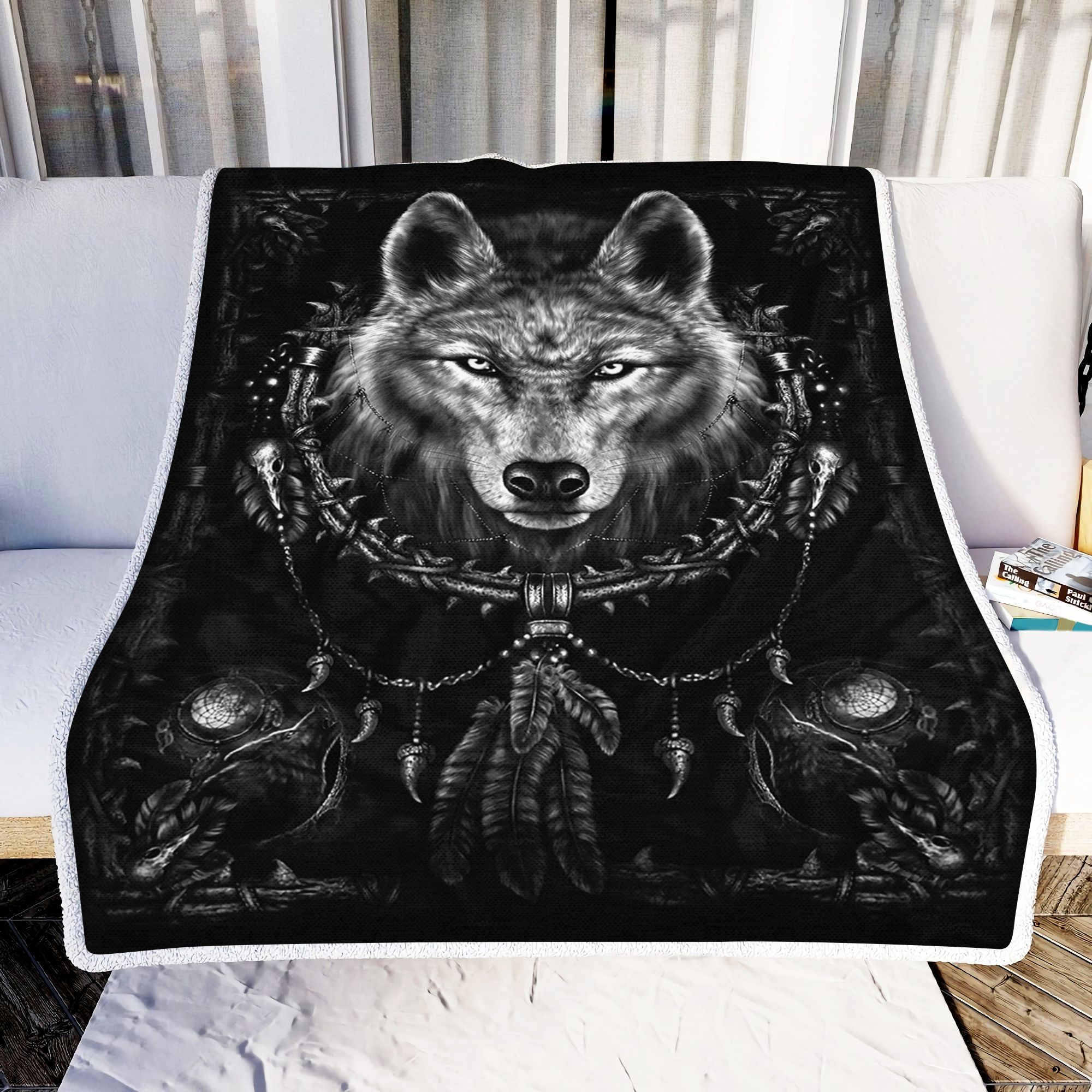 Wolf Dreams Fleece Blanket