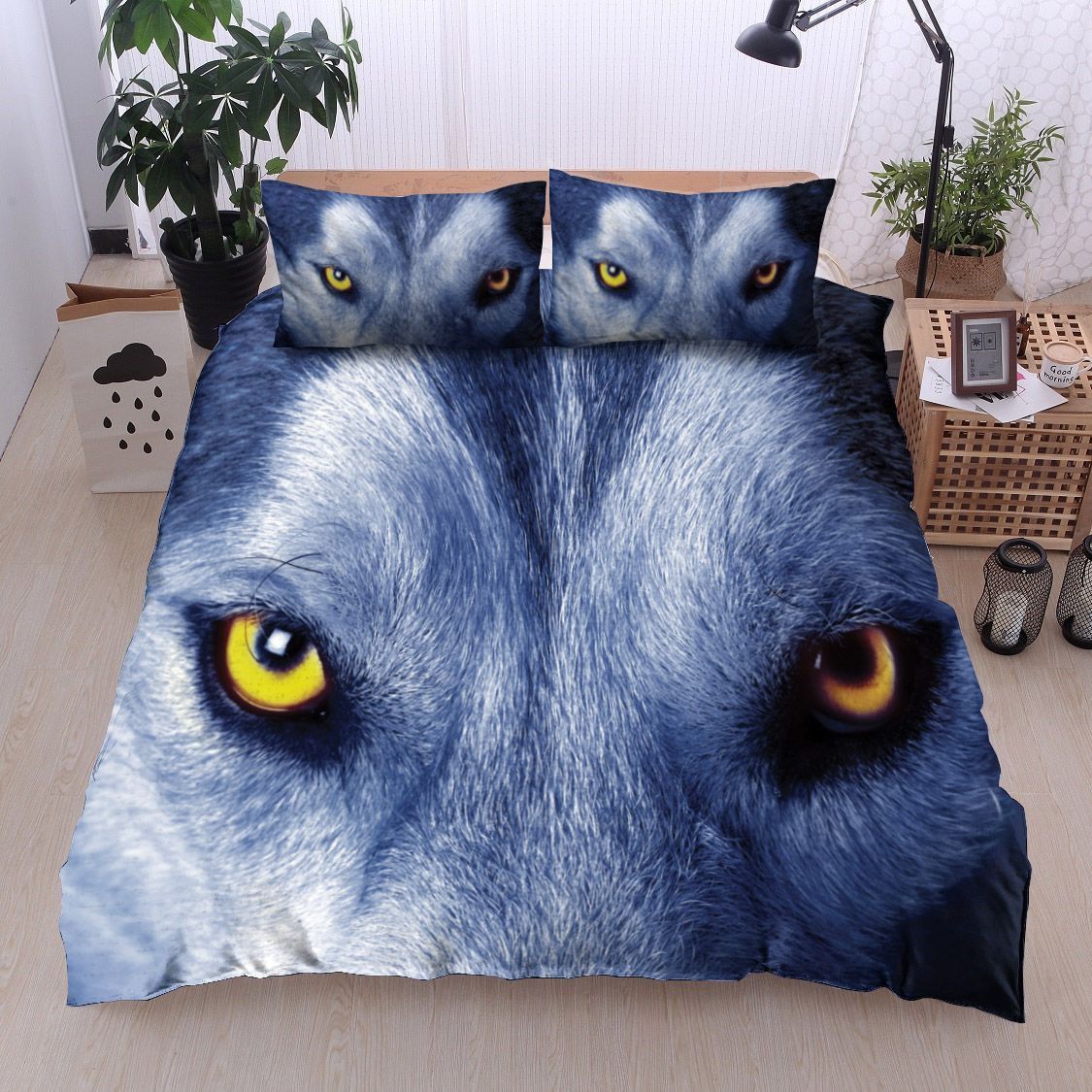 Wolf Eyes Bedding Set