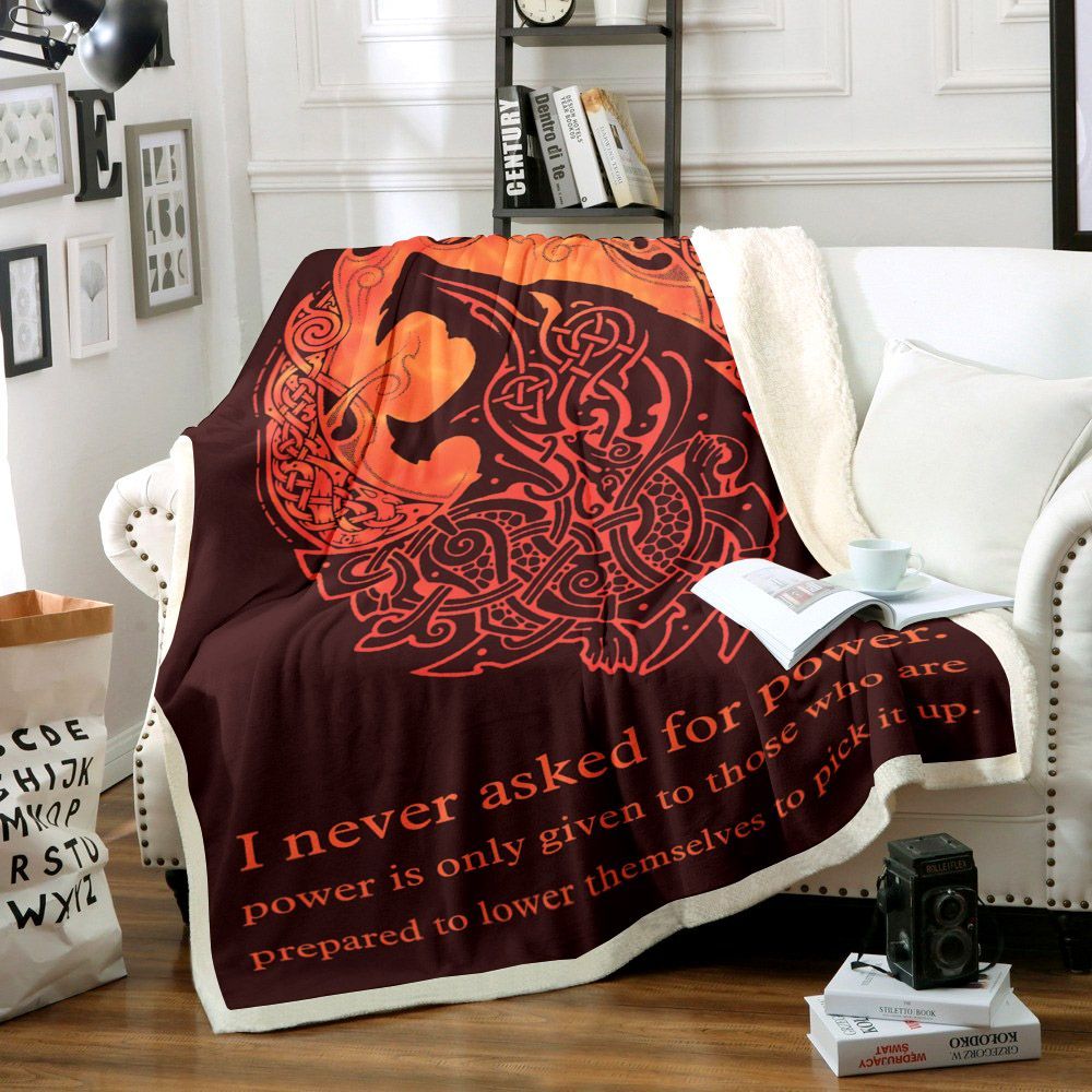 Wolf Fenrir Sherpa Fleece Blanket