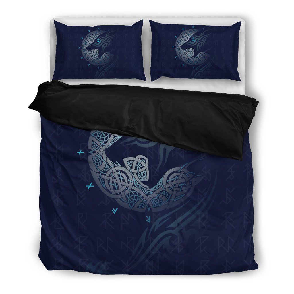 Wolf Fenrir Viking Style Bedding Set