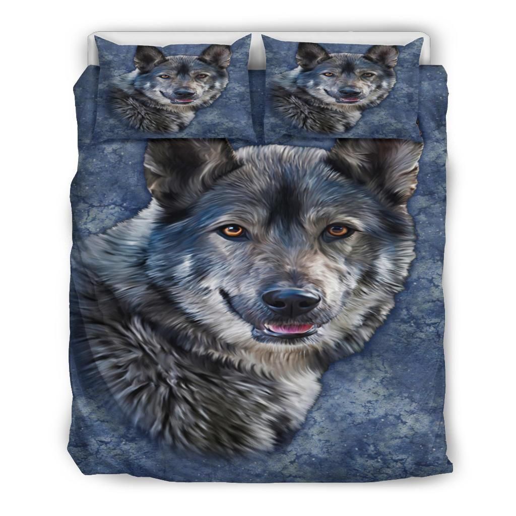 Wolf Galaxy Native American Bedding Set