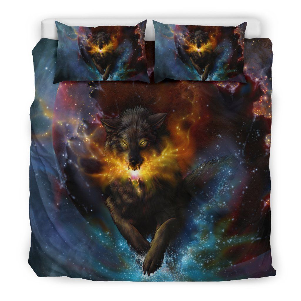 Wolf Galaxy Power Bedding Set