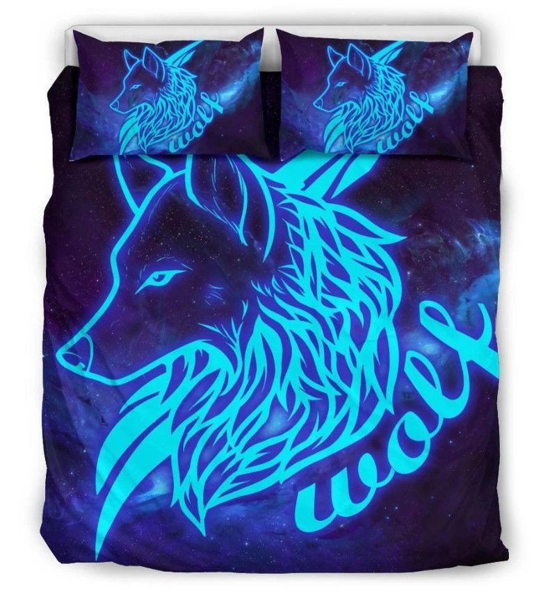 Wolf Glowing Bedding Set