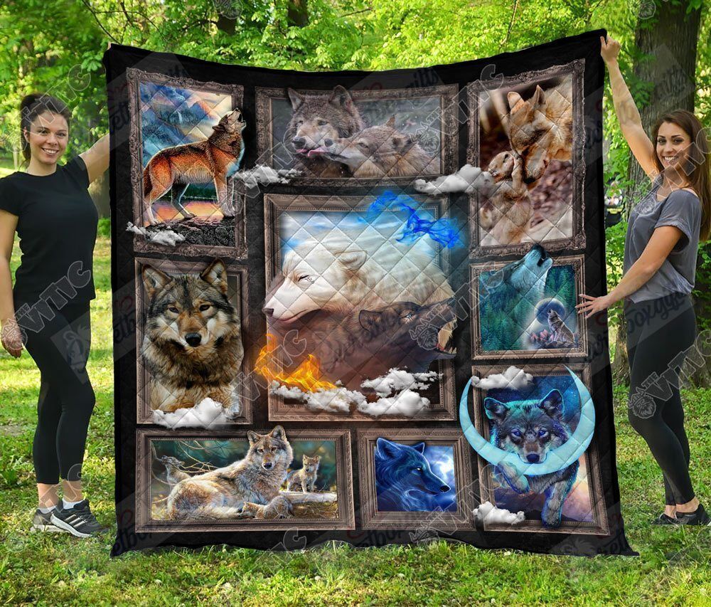 Wolf GS-CL-LD0605 Quilt Blanket