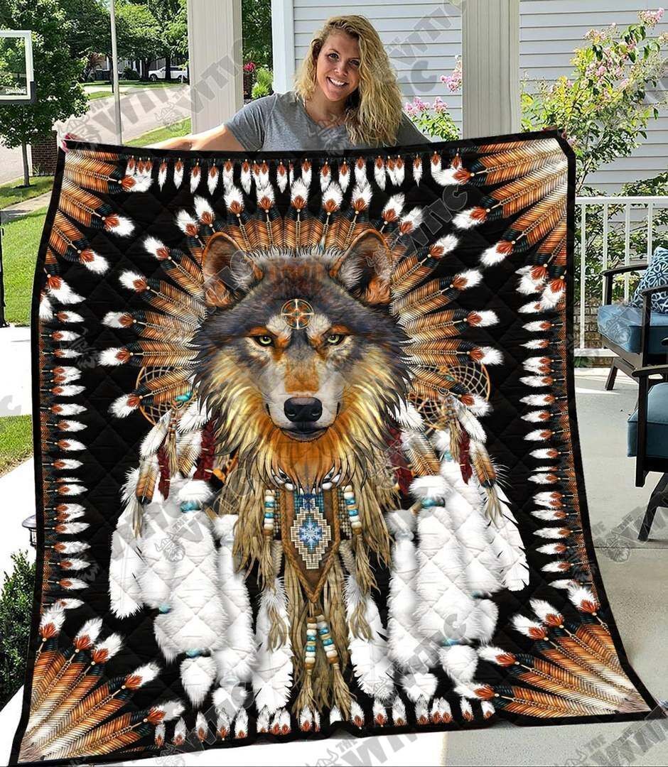 Wolf GS-CL-LD0705 Quilt Blanket