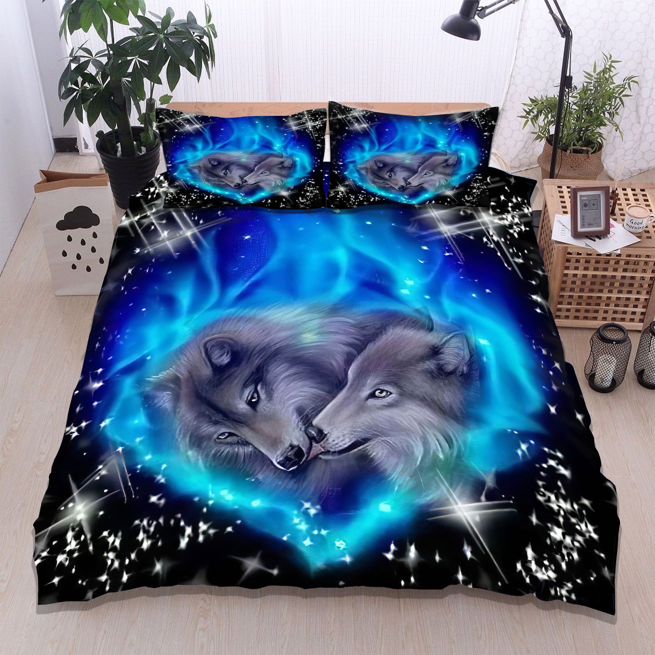 Wolf Heart Bedding Set