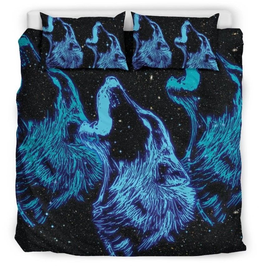 Wolf Howl Bedding Set