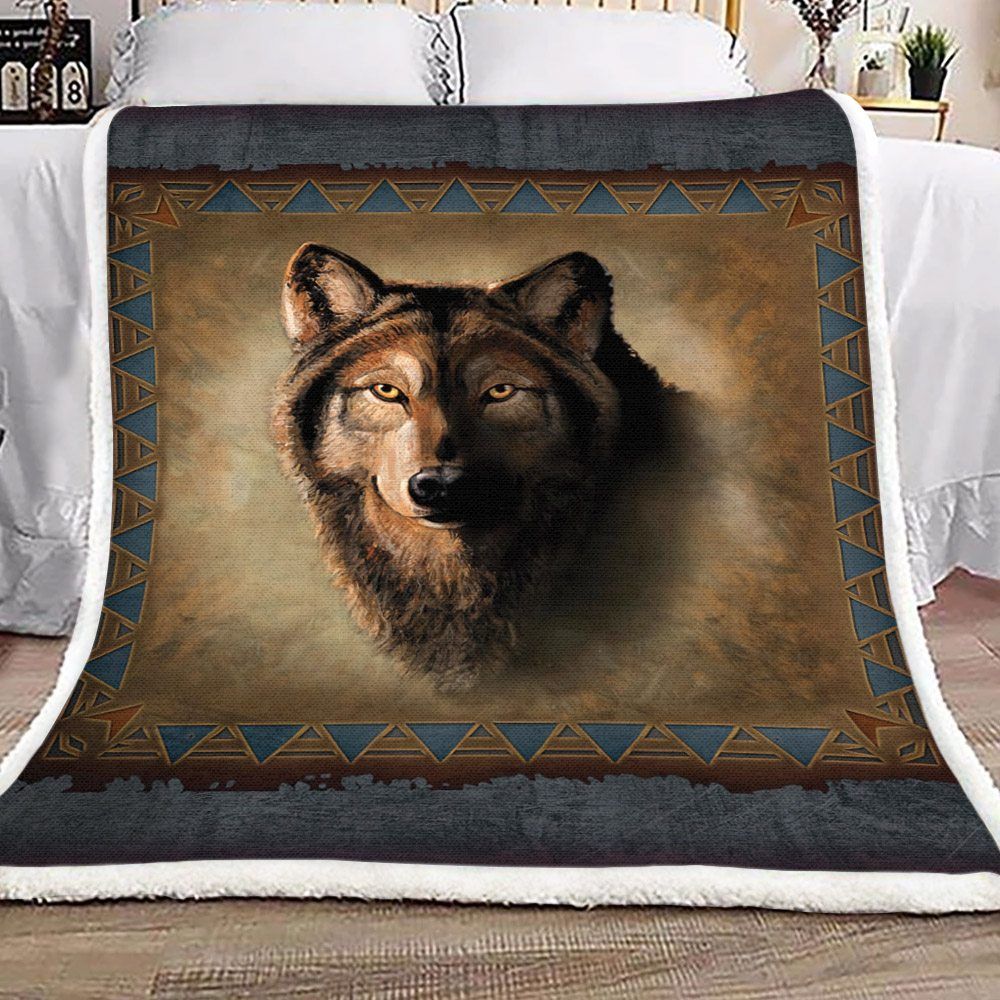 Wolf Lodge Sherpa Fleece